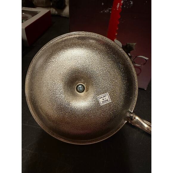 Pair of Vintage Wm. A. Rogers festive chamberstick candle holder silver plated - Picture 2 of 5